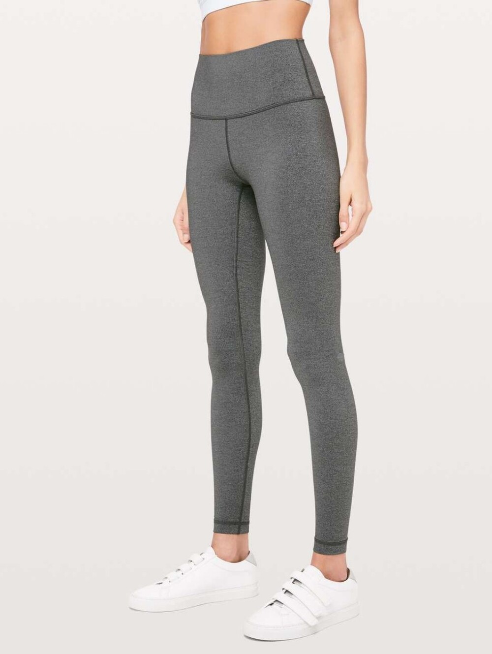 Lululemon Wunder Under High-Rise Tight *Luxtreme 28" Heathered Black Size 4